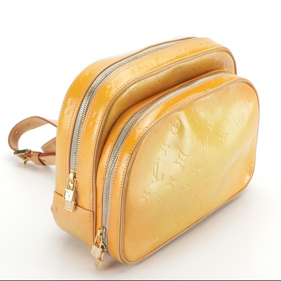 Louis Vuitton Murray Backpack Purse in Monogram Vernis Leather